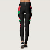 Wit-Russische vlag Leggings (Achterkant)