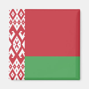 Wit-Russische vlag Magneet
