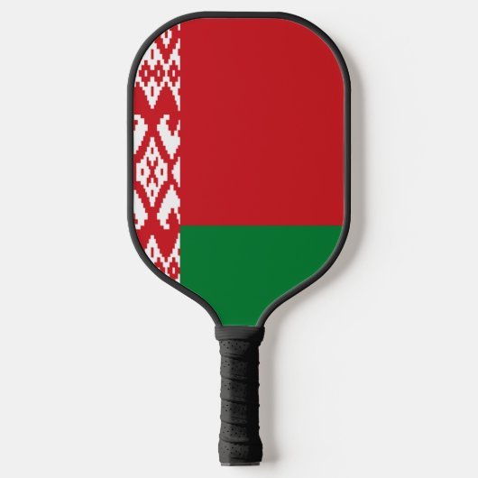 Wit-Russische vlag Pickleball Paddle (Voorkant)