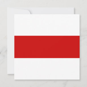 Wit-Russische vlag (rood en wit) Kaart
