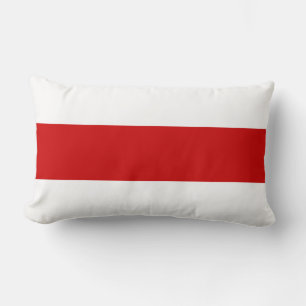 Wit-Russische vlag (rood en wit) Kussen
