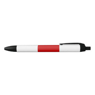 Wit-Russische vlag (rood en wit) Rode Inkt Pen