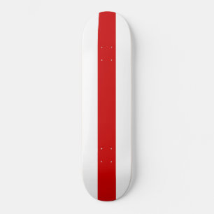 Wit-Russische vlag (rood en wit) Skateboard
