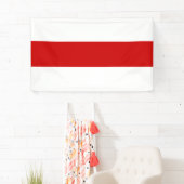 Wit-Russische vlag (rood en wit) Spandoek (Insitu)