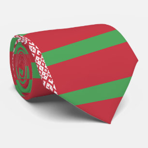 Wit-Russische vlag Stropdas