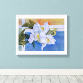 WIT-SCHEMA DRAGONS WRAPPED CANVAS PAINTING (Insitu (Houten vloer))