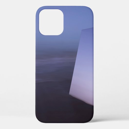 WIT-SCHERM VAN DE RECTANGULAR Case-Mate iPhone CASE (Achterkant)