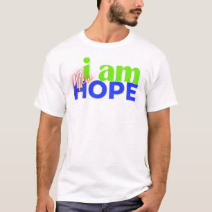 Wit shirt "Ik ben nieuwe hoop"