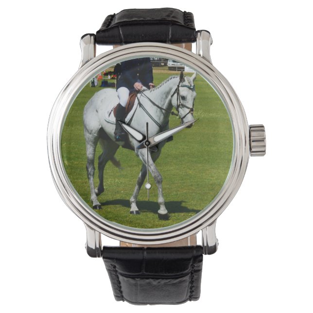 Wit Show, Pony, Horloge (Voorkant)