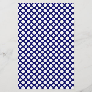 Wit Stippen Scrapbook Papier Briefhoofd