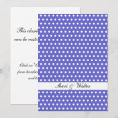 Wit Stippenpatroon (Voorkant / Achterkant)