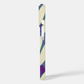 wit surfplanpatroon Case-Mate iPhone case (Achterkant / Links)