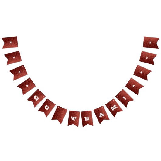 Wit Team Football Banner (Alle)