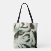 WIT TIGER-GEZICHT DRAAGTAS (Achterkant)