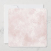 Wit Touw Met Hydrangea Boeketten Save The Date (Achterkant)