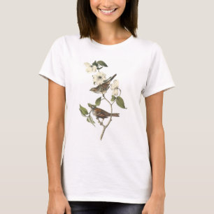 Wit-troebel door Audubon T-shirt