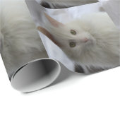 wit Turks angora katten verpakkend document Cadeaupapier (Rol Hoek)