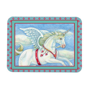 WIT UNICORN, FANTASY PEGASUS MAGNEET
