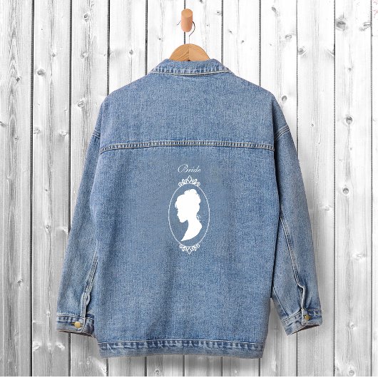 Wit Vrouw Cameo Denim Jacket