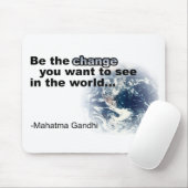 wit wijzigen muismat (Met muis)