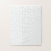 wit wit legpuzzel (Verticaal)