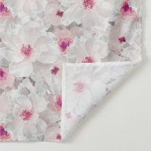 Wit-witte en roze floraal