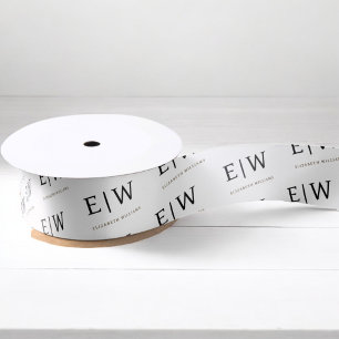 Wit Zwart Branded Bedrijfsverpakking Lint