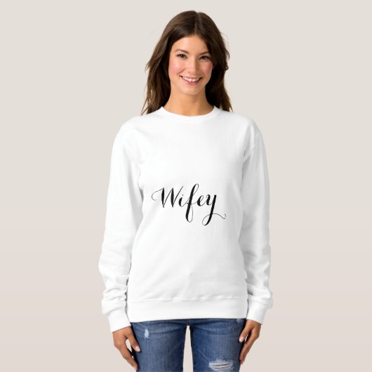 Wit zwart en wit stijlvol2 elegante rendy kool trui (Voorkant volledig)