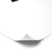 Wit Zwart Prism Crowned Contra's Glanzend Poster Perfect Poster (Hoek)