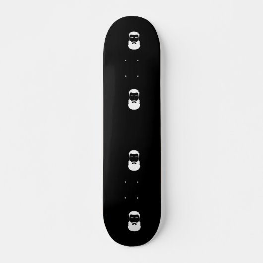 Witbaardskateboard Skateboard (Voorkant)