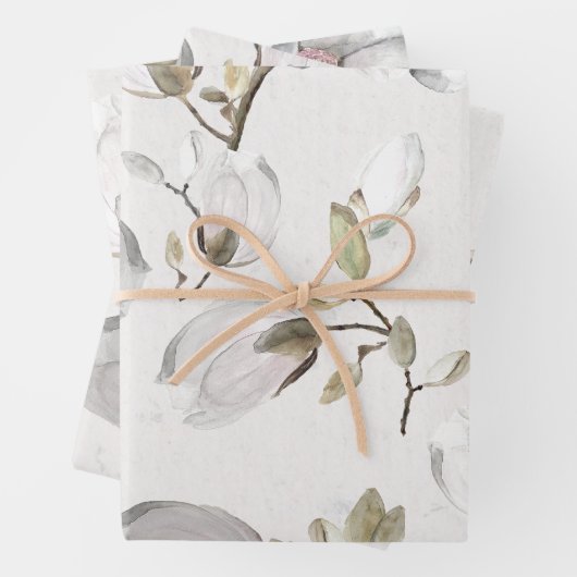 Witbloesem Wrapping Papier Inpakpapier Vel (In situ)