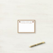 Witbord Leraren Aangepaste notitiepad Post-it® Notes (Op bureau)