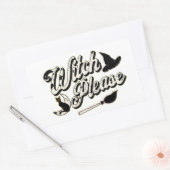 Witch Alsjeblieft | Halloween Rechthoekige Sticker (Envelop)