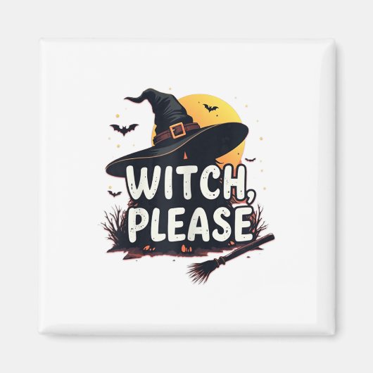 Witch Alsjeblieft Magneet (Voorkant)