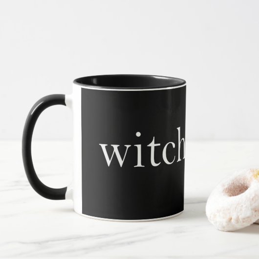 Witch Alsjeblieft Mok (Met donut)