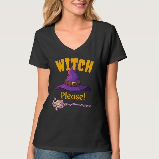 Witch, alsjeblieft! t-shirt (Voorkant)