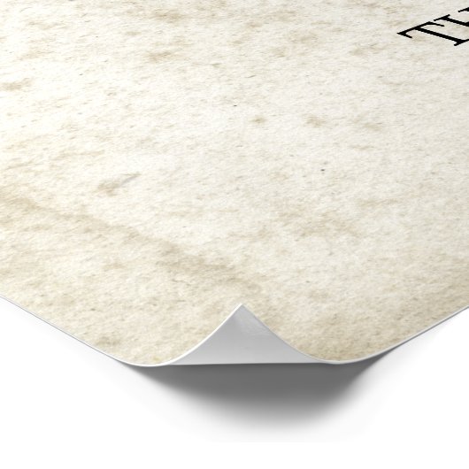 Witch Antiek Halloween Witches op Brooms Poster (Hoek)