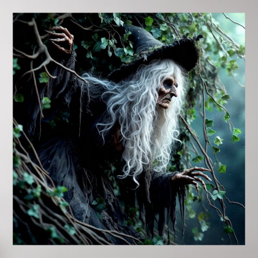 Witch Art Poster (Voorkant)