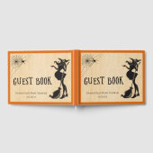 Witch Baby shower Halloween Gastenboek (Volledig)