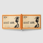 Witch Baby shower Halloween Gastenboek (Volledig)
