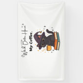 Witch Better Have My Coffee Classic T-shirt Spandoek (Verticaal)