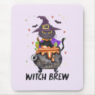 Witch Brew - Kat Dragen Heks Muismat
