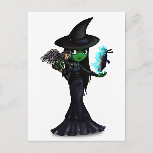 Witch Briefkaart (Voorkant)