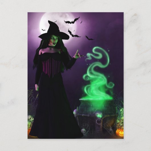 Witch Briefkaart (Voorkant)