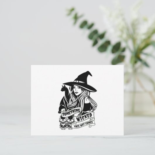 Witch Briefkaart (Staand voorkant)
