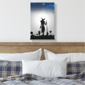 WITCH CANVAS AFDRUK (Insitu (Slaapkamer))