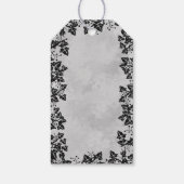 Witch, Cat, Bat en Pumpkin, Happy Halloween! Cadeaulabel (Achterkant)