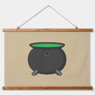 Witch Cauldron Hangend Wandkleed
