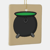 Witch Cauldron Keramisch Ornament (Rechts)