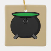 Witch Cauldron Keramisch Ornament (Voorkant)